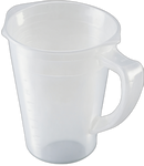 Messbecher Dosierbecher Kunststoff - genaue Dosierung von Flüssigkeiten