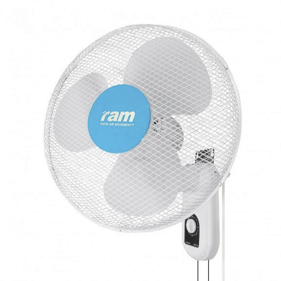 RAM Wandventilator - 40cm - platzsparend - 3 Stufen - sehr leise