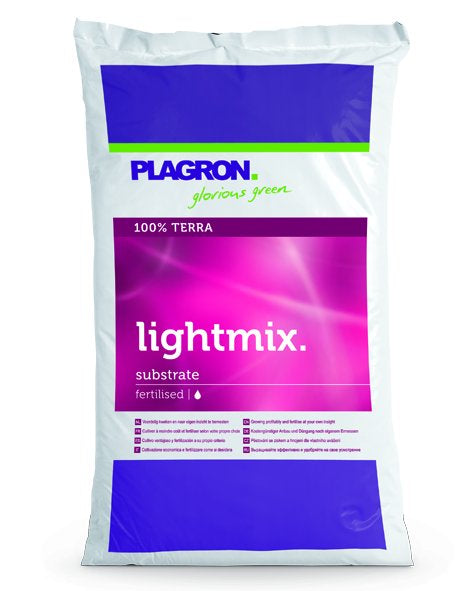 Plagron Light Mix - 50L (Abholpreis) - Leicht gedüngte Topferde mit Perlite